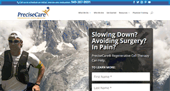Desktop Screenshot of precisecare.com